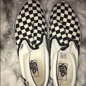Checkered Vans (open to offers)